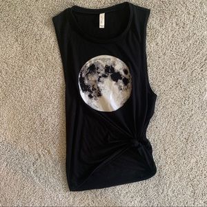 Glow in the dark moon tank